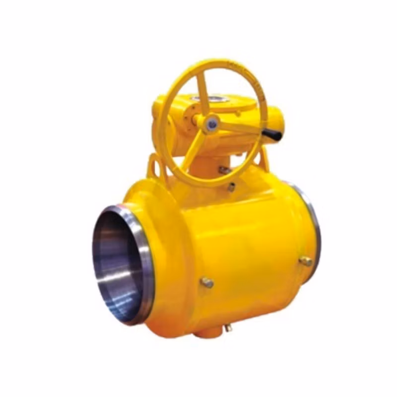 2024 High Quality Turbine Natural Gas Ball Valve Carbon Steel Ball Valve Fully Welded Ball