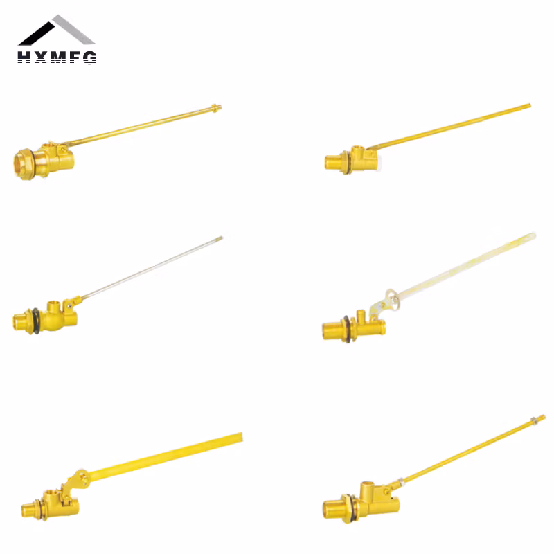 Straight Tail Part One Brass Male Connection Copper Ball Float Valve