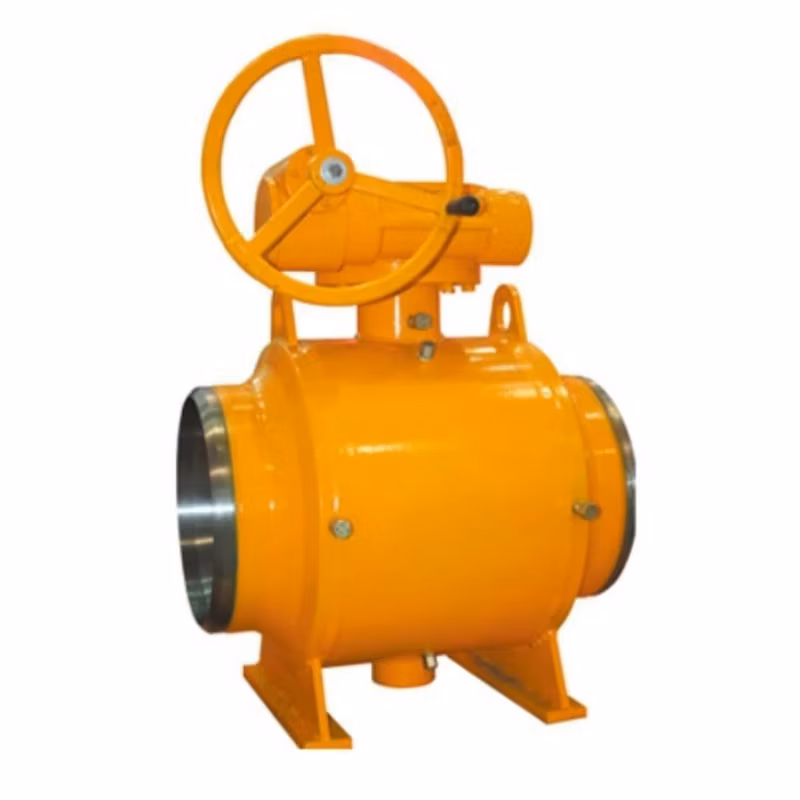 2024 High Quality Turbine Natural Gas Ball Valve Carbon Steel Ball Valve Fully Welded Ball