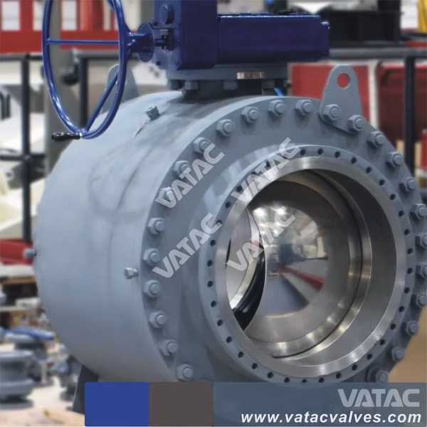 Forged Steel Trunnion Mounted Ball Valve with RF Connection