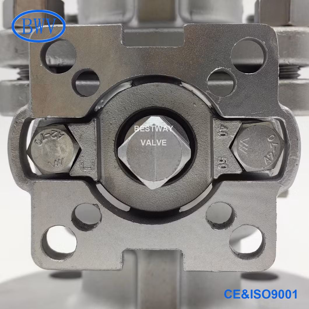 50A High Performance JIS 10K Flanged Stainless Steel Full Bore Ball Valves