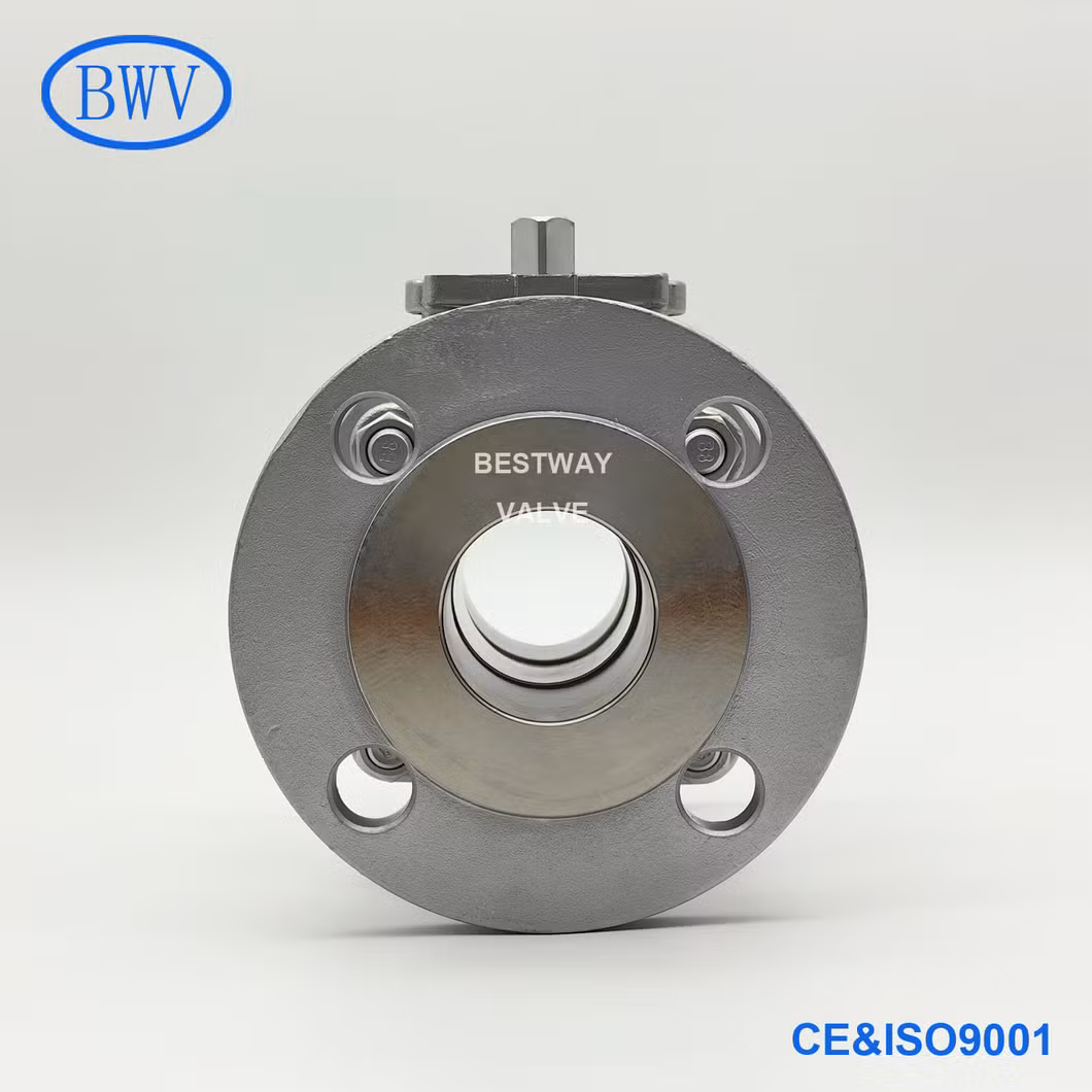 50A High Performance JIS 10K Flanged Stainless Steel Full Bore Ball Valves