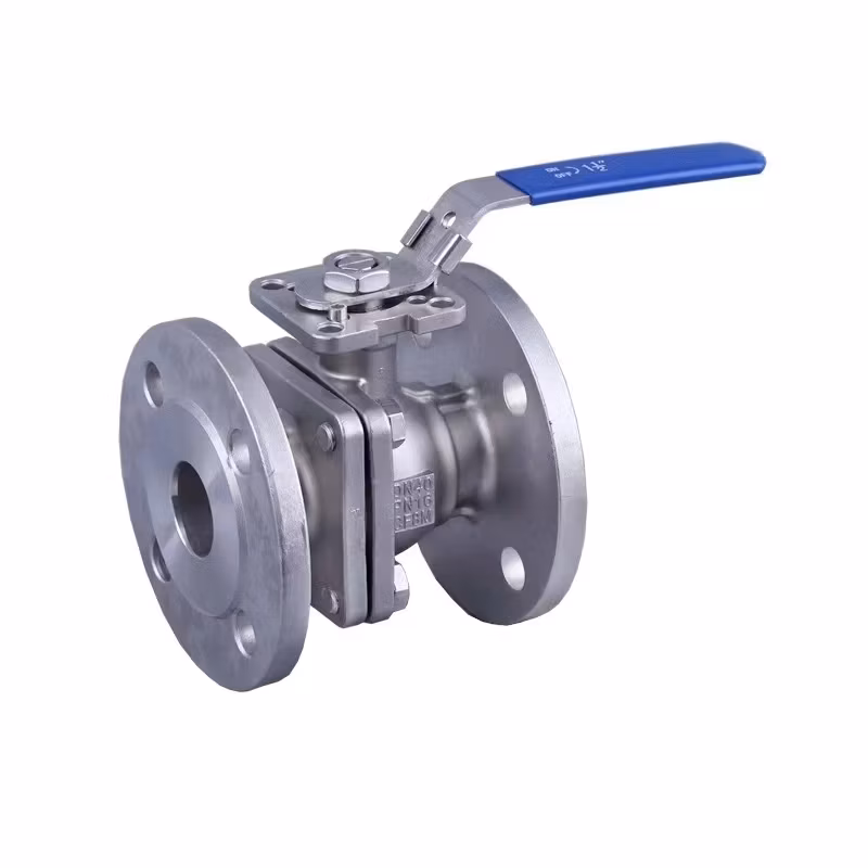 6 Inch Flange High Temperature Stainless Steel ANSI 150lb 304 316 JIS 10K 1.6MP Wcb Pneumatic Actuator Flanged Ball Valve