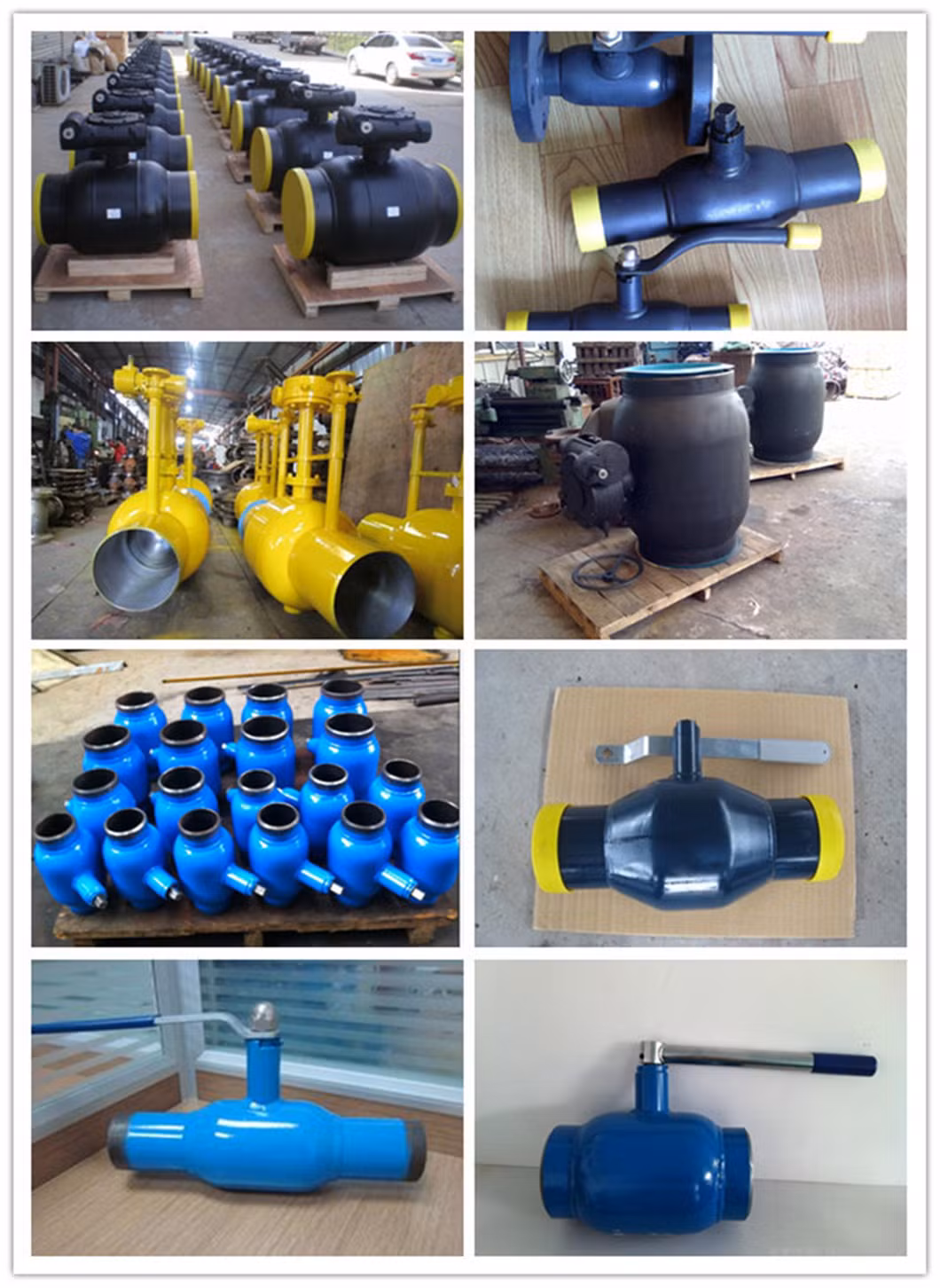 High Quality Lever Operated Cast Steel District Heating Fully Welded Floating Ball Valve China Manufacturer