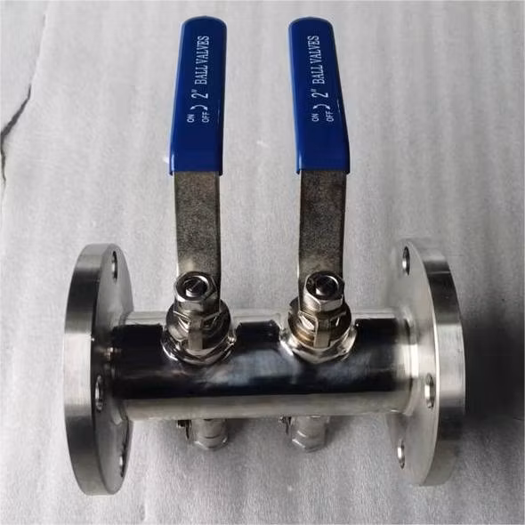 150lb Double Block &amp; Bleed Flanged Ball Valve
