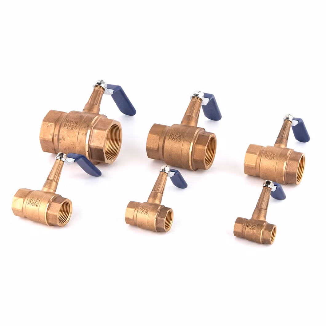 OEM Manufacturer 600wog Brass Forged Steel Floating Ball Valve for Water