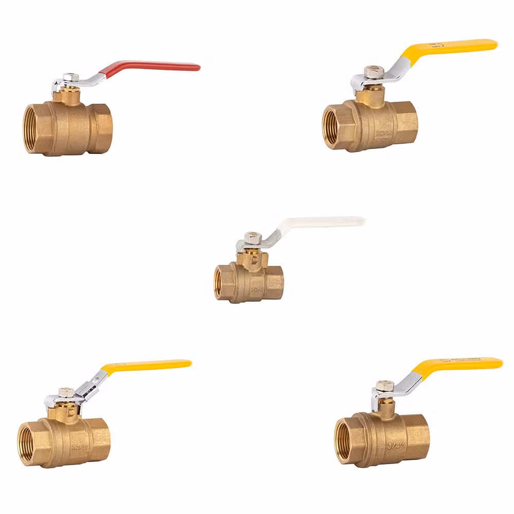 OEM Manufacturer 600wog Brass Forged Steel Floating Ball Valve for Water