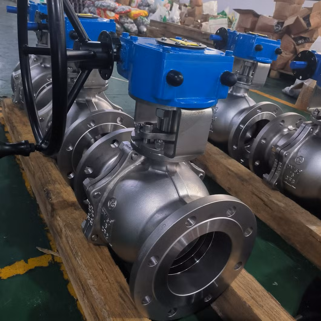 ANSI API Stainless Steel Flanged Floating Ball Valve