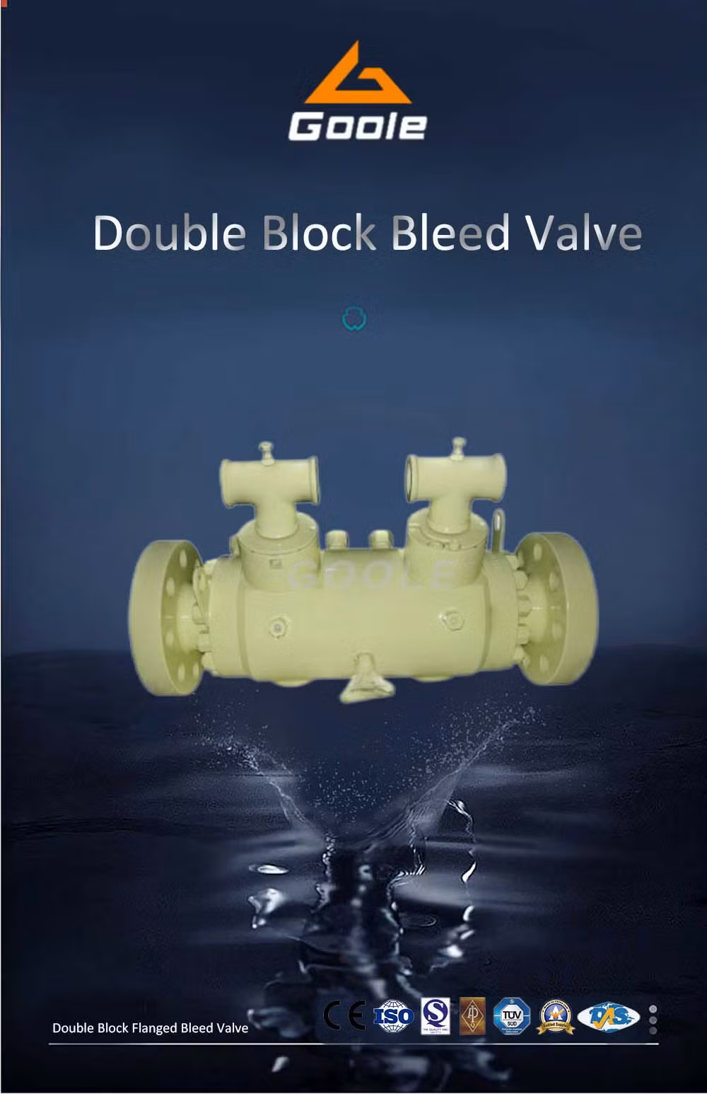 150lb Double Block &amp; Bleed Flanged Ball Valve