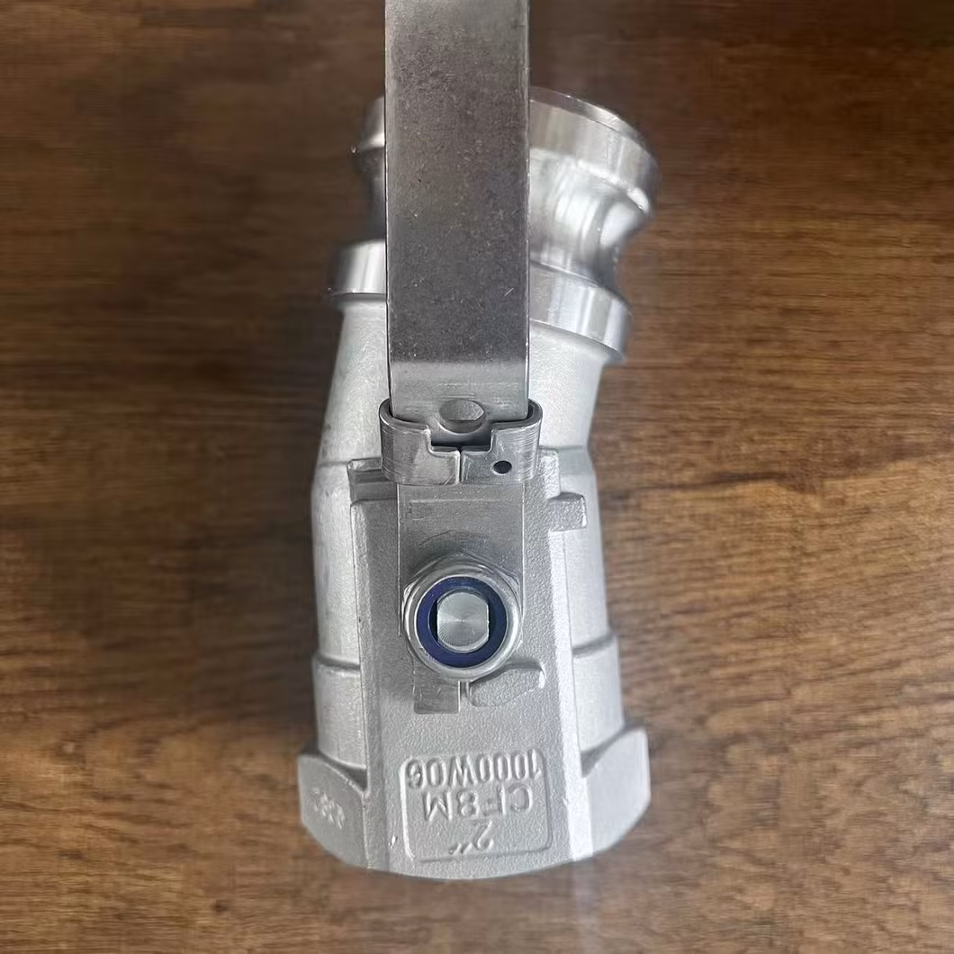 Pn63 1.4408 1.4403 Wcb 2′′ 1PC Reduced Port Ball Valve
