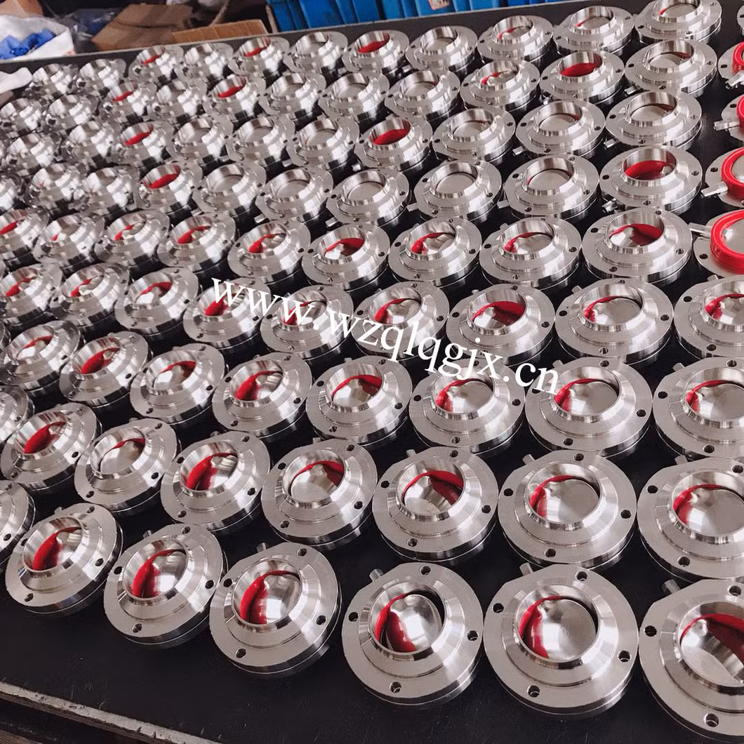 Sanitary Butterfly Valve Weld End with Plastic Multi-Position Handle