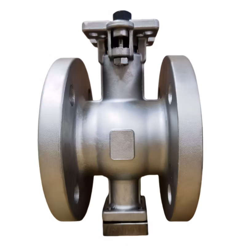 Soft Seal Stainless Steel V-Shaped Ball Valve