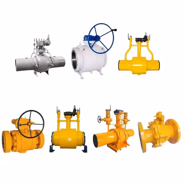 Soft and Hard Seal Fully Welded Cast Forged Stainless Steel Flange Turbine High Pressure Ball Valve Natural Gas Ball Valve