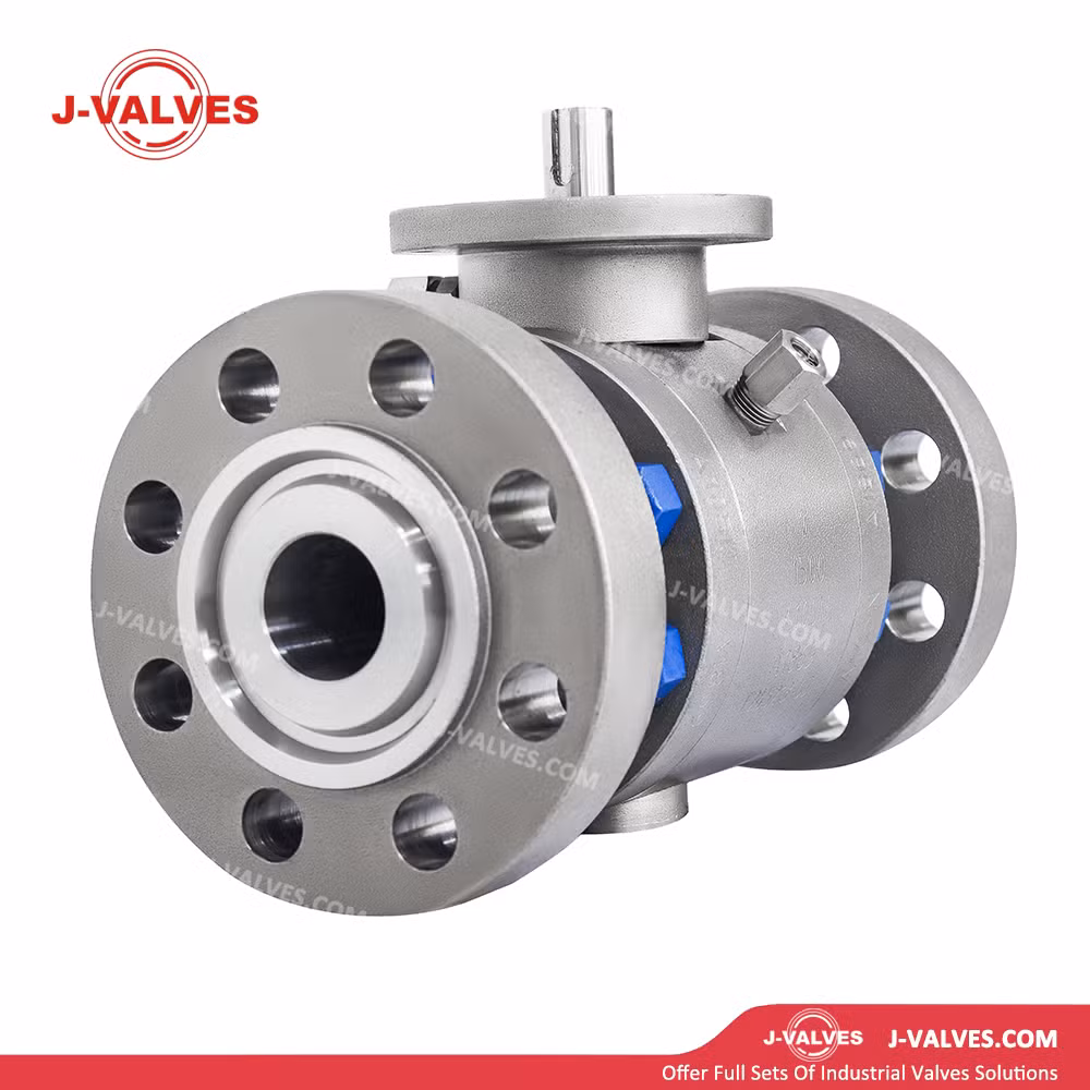 J-Valves 1500lb 2&prime;&prime; Forged Carbon Steel A105n Trunnion Mounted 3PC Flanged Ball Valve