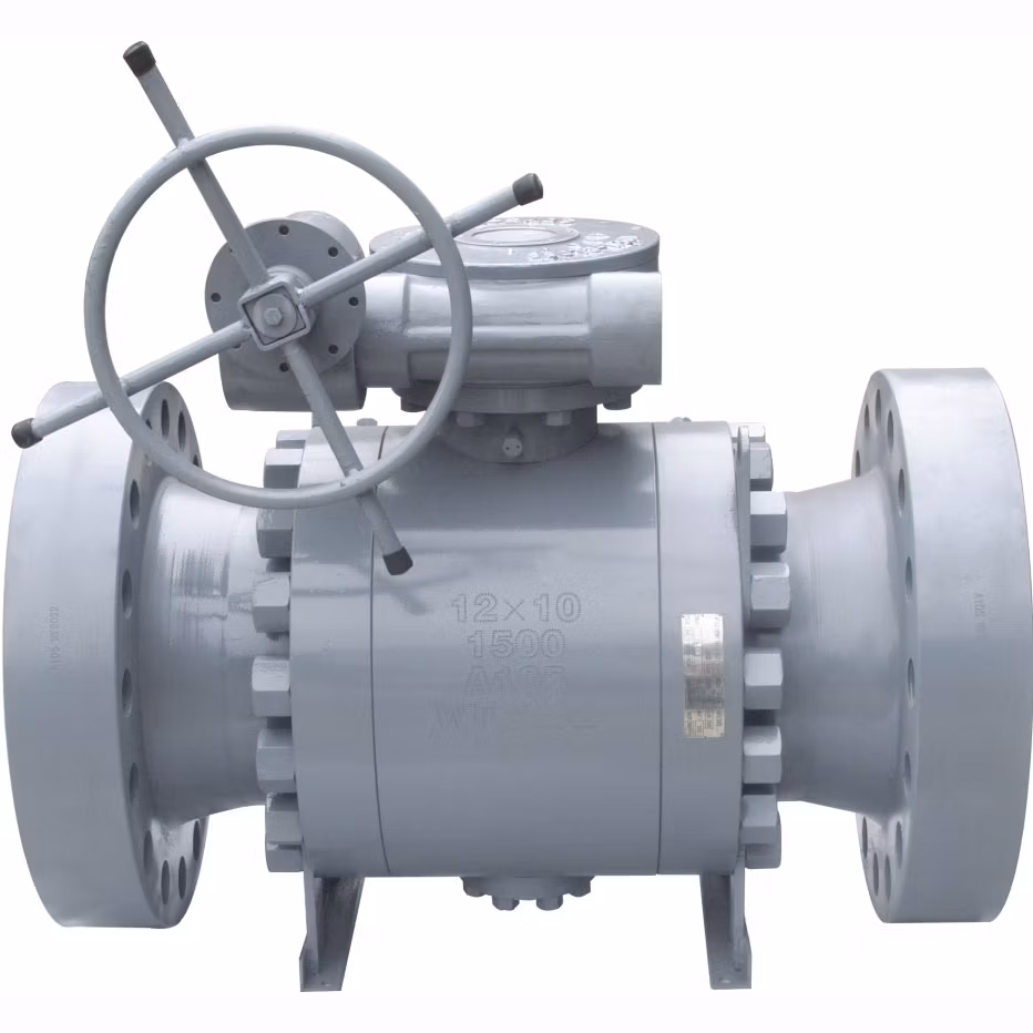 API Large Dbb Flanged Double Block and Bleed Ball Valve