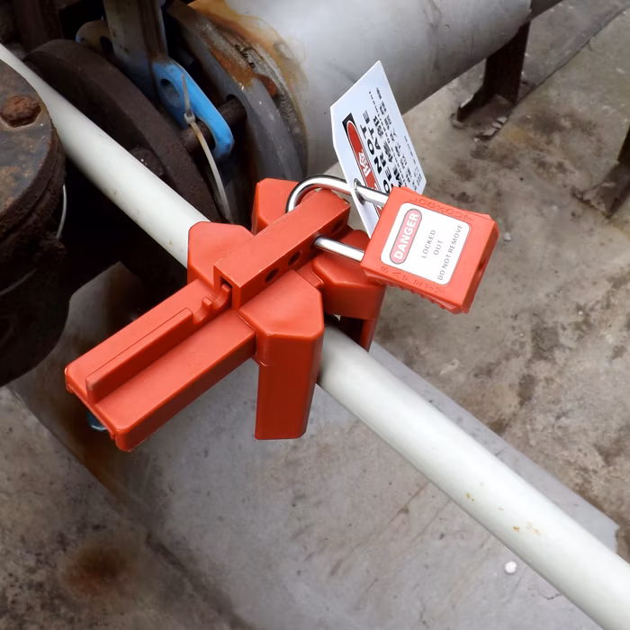 GS-8210 Ball Valve Standard Lockout, Safety Lockout, Ball Valve Lockout, High Quality Safety Lockout