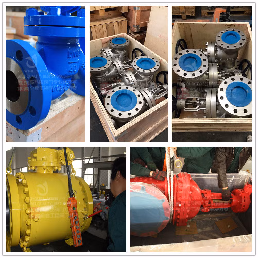 J-Valves Forged Steel A105n/F304/F316 Floating and Rtj Flange Connection Ball Valve