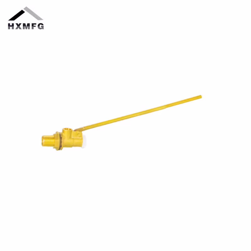 Straight Tail Part One Brass Male Connection Copper Ball Float Valve
