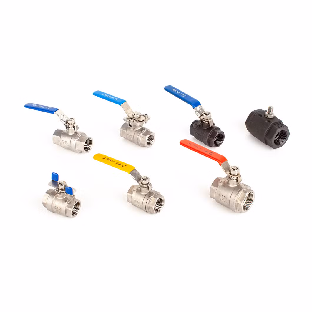 High-Quality Turkish Stainless Steel 2PC Ball Valve DIN Standard