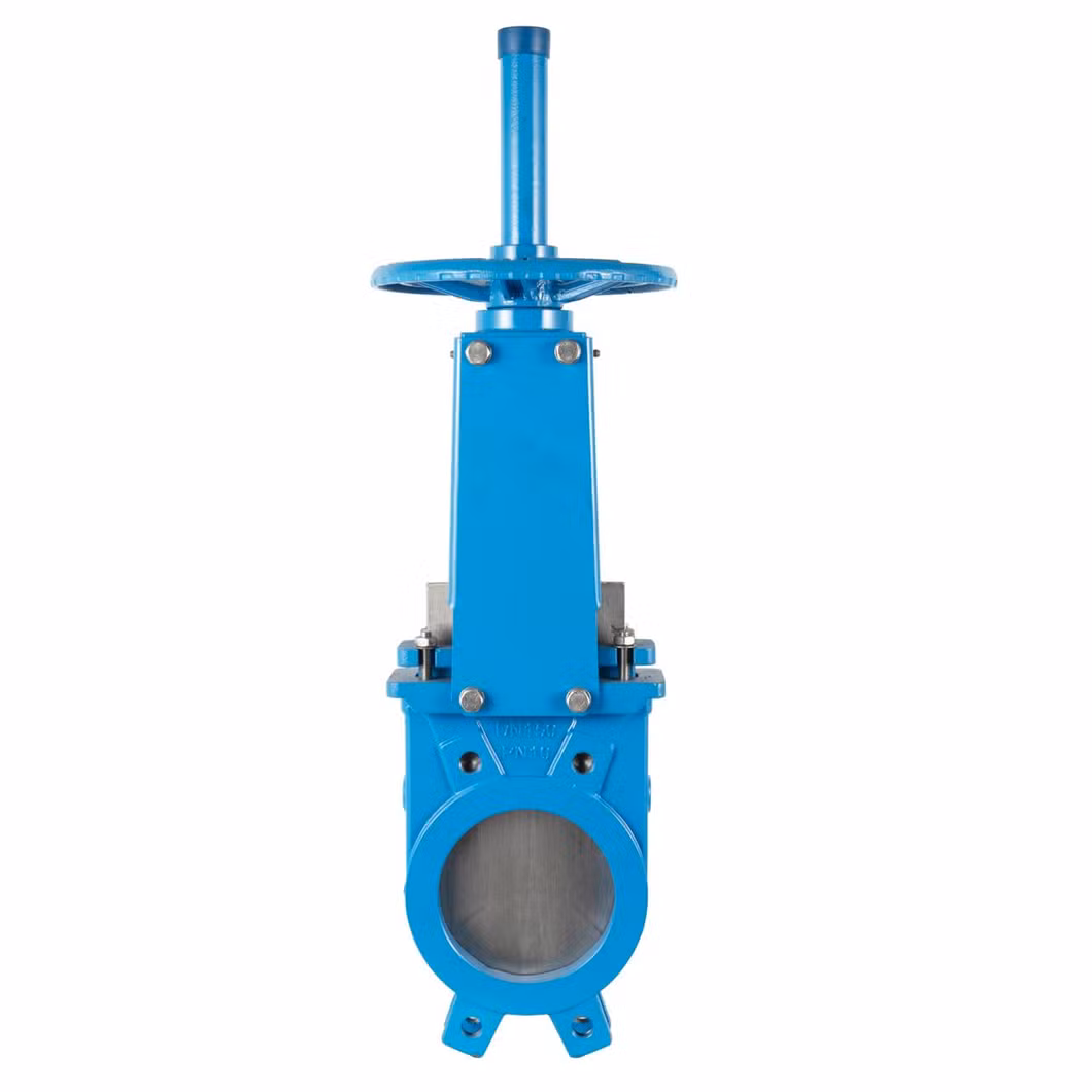 Hand Wheel Manual Operated CF8m Ductile Iron Knife Gate Valve