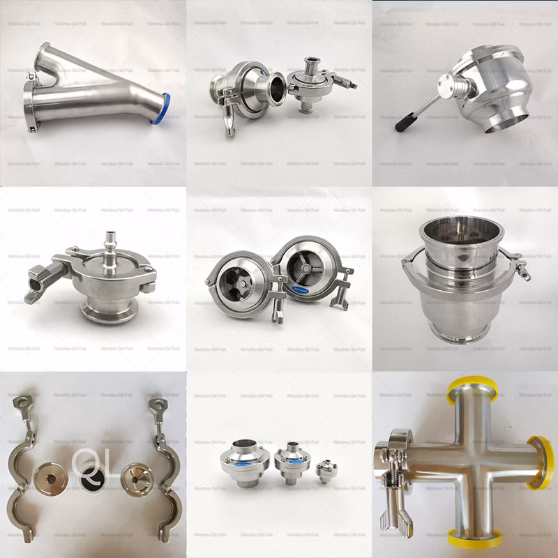 50mm to 38mm Stainless Steel Reducer Ball Type Hygienic Check Valve for Milk Equipment