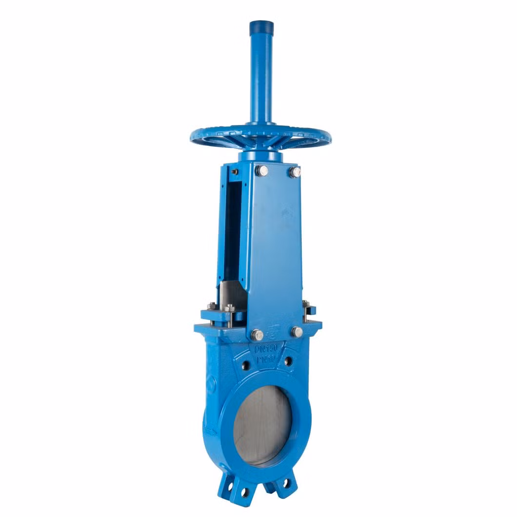 Hand Wheel Manual Operated CF8m Ductile Iron Knife Gate Valve