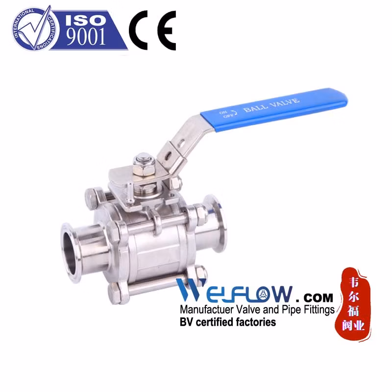 Pneumatic Three Piece Ball Valve Screw Port Screw Thread High Temperature Steam Explosion-Proof Switch Cut-off Valve