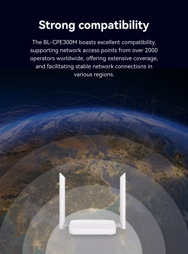 LB-LINK BL-CPE300M 4G CPE ortfitted with wifi 6 capabilities