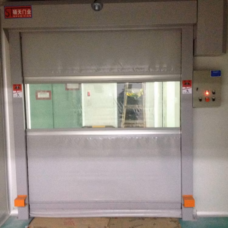 Industrial Rapid Speed PVC Fabric Fast Roller Door
