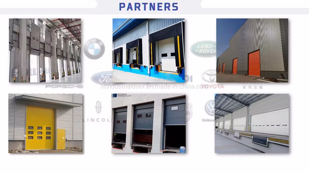 Hot Sell Europe Style Used Industrial Sliding Sectional Door