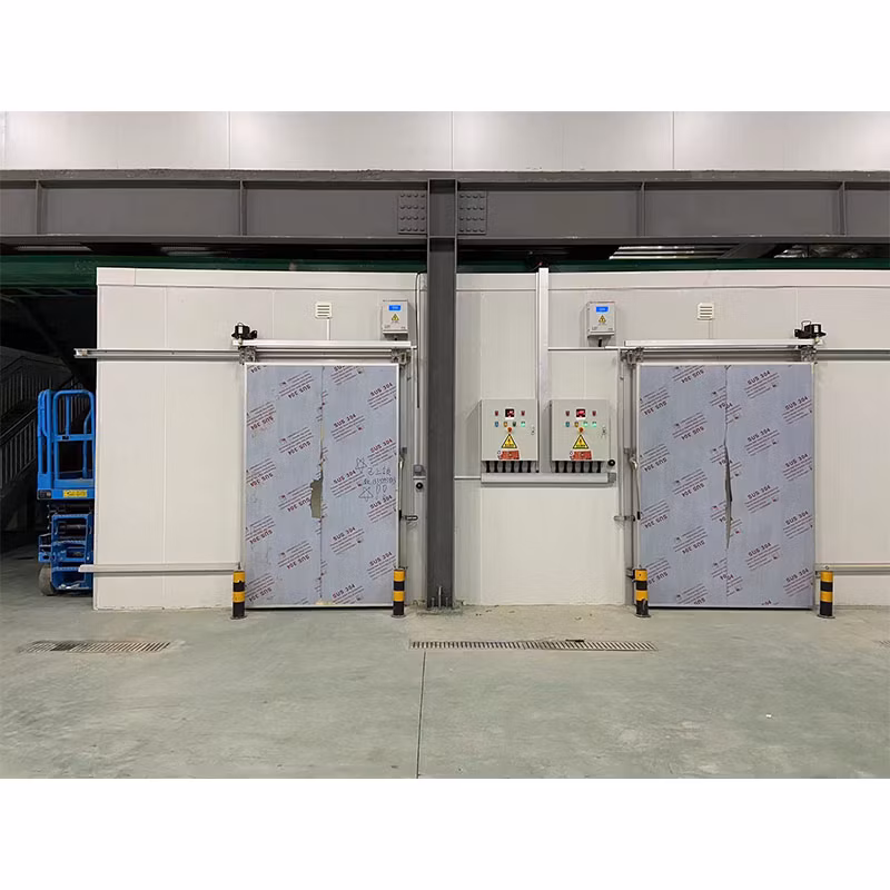 Food Storage Cold Room Freezer Room Self-Repairing High Speed PVC Door