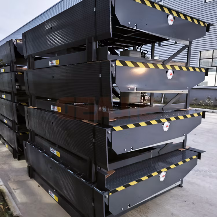 High Quality Portable Platform Stationary Loading Hydraulic Manual Edge Dock Leveler