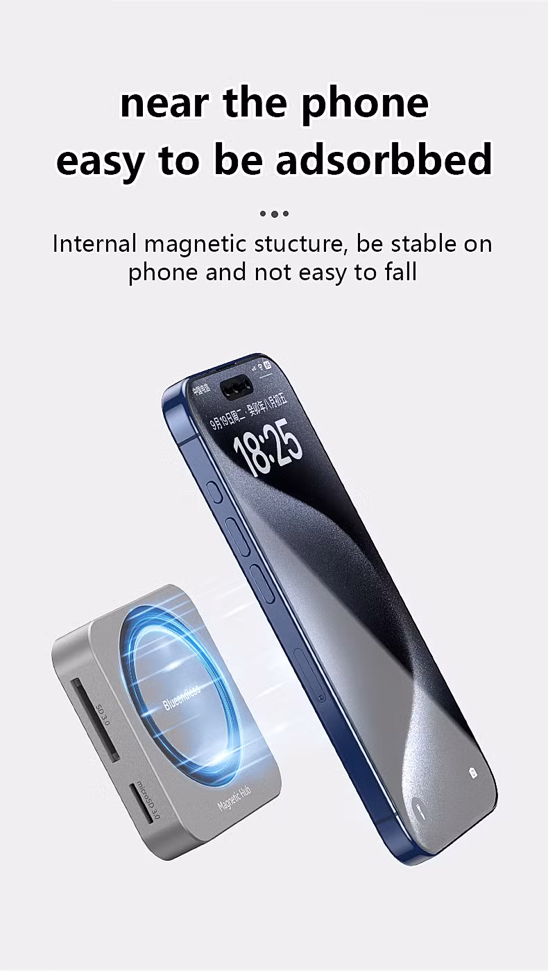 Wholesale OEM Magnetic 2230 Nvme M.2 SSD Enclosure, 10gbps USB C 3.2 to Nvme M.2 Adapter, Aluminum External SSD Case, Support M-Key B+M Key Uasp, OEM HDMI Dock