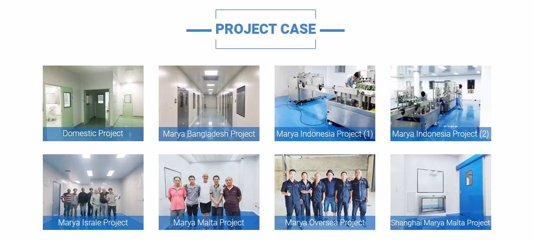Marya Swing Door Sliding Door for Clean Room Sandwich Door Steel Clean Room Door China Manufacturer