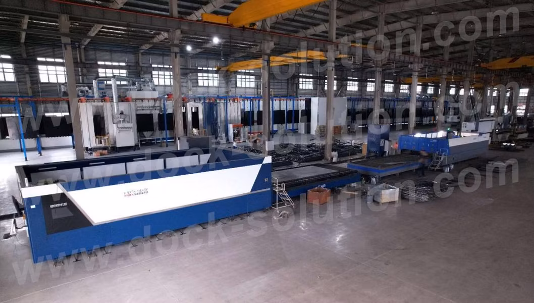 Master Well Factory Wholesale Automatic Stationary Container Hydraulic Loading Dock Leveler for Loading Docks or Bays with Customized Sizes and Colors