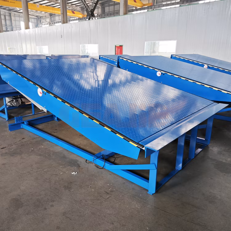 High Quality Portable Platform Stationary Loading Hydraulic Manual Edge Dock Leveler