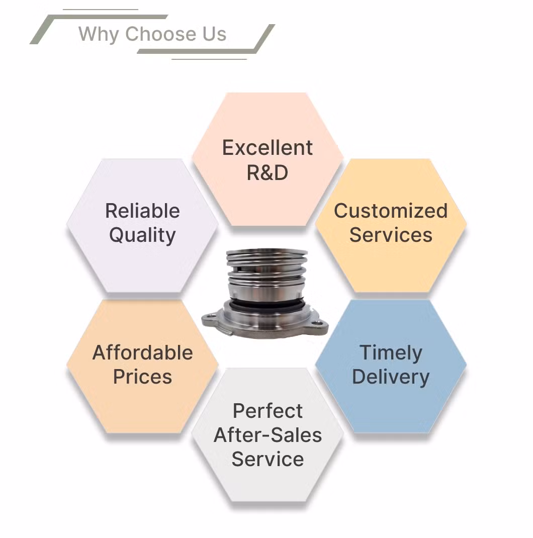 China Manufacturer Factory Outlet OEM/ODM Crd Cdl Pump Seal Vertical Intrusive Multistage Pumps Single Spring Type Grundfo Mechanical Seal