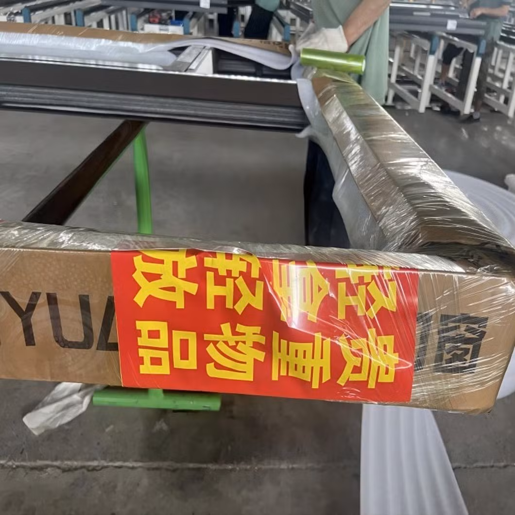 Byy-0925 Door Aluminum Full-View Transparent Frosted Black Mirror Glass Automatic Sectional Overhead Garage Doors