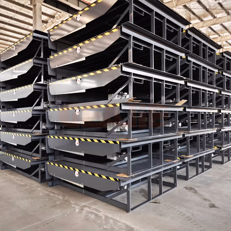 High Quality Portable Platform Stationary Loading Hydraulic Manual Edge Dock Leveler