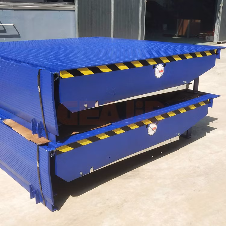 High Quality Portable Platform Stationary Loading Hydraulic Manual Edge Dock Leveler