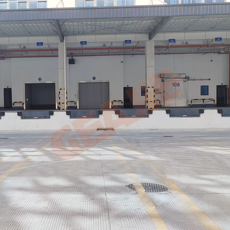 High Quality Portable Platform Stationary Loading Hydraulic Manual Edge Dock Leveler
