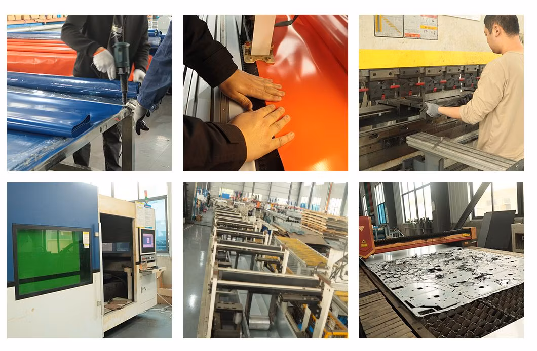 Automatic Freezer Room Thermal Insulated High Speed Rapid Roll up Door for Cold Chain Logistics