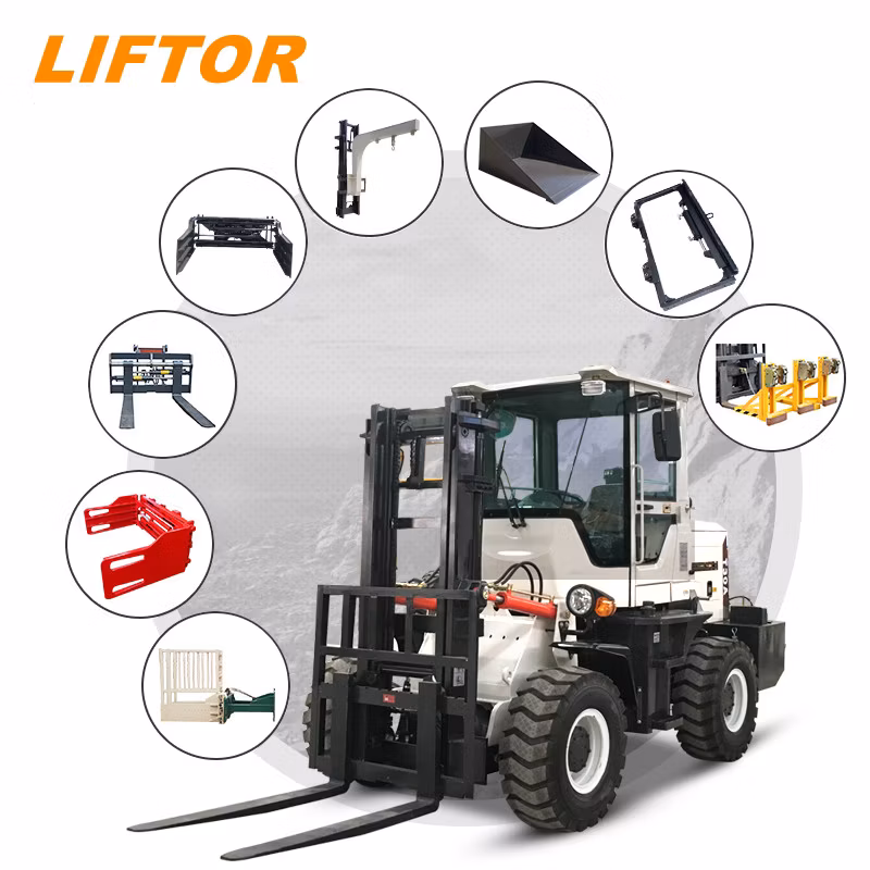 Toyota/Hangcha/Heli Telehandler Diesel Engine/Electric Rough Terrian Pickup Forklift Pallet Reach Truck Stacker Material Handling Equipment Philppiness Price