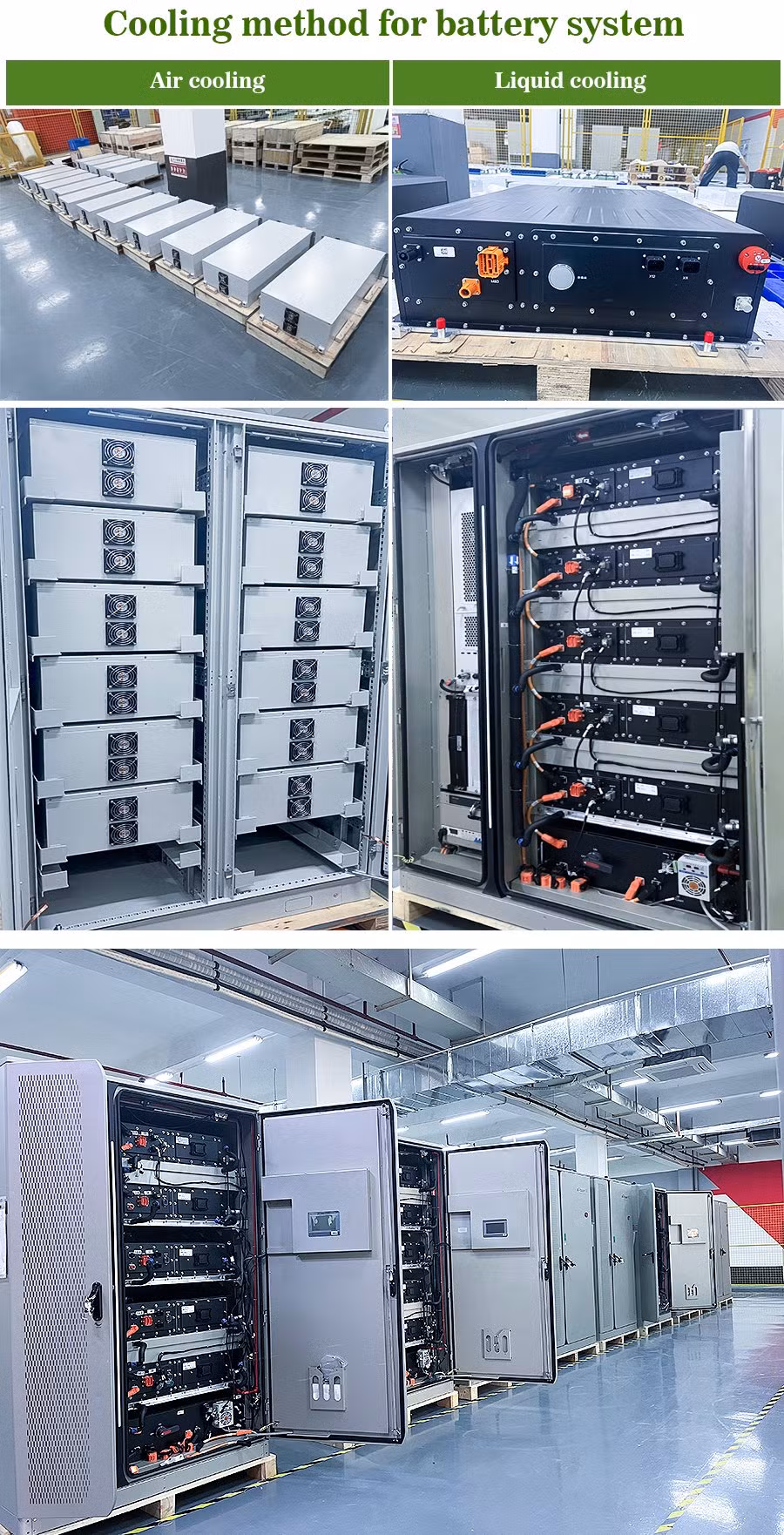 High Efficiency Cts LiFePO4 Battery 215kwh for Industrial Energy Storage Compatible with 600V, 700V, and 800V Systems