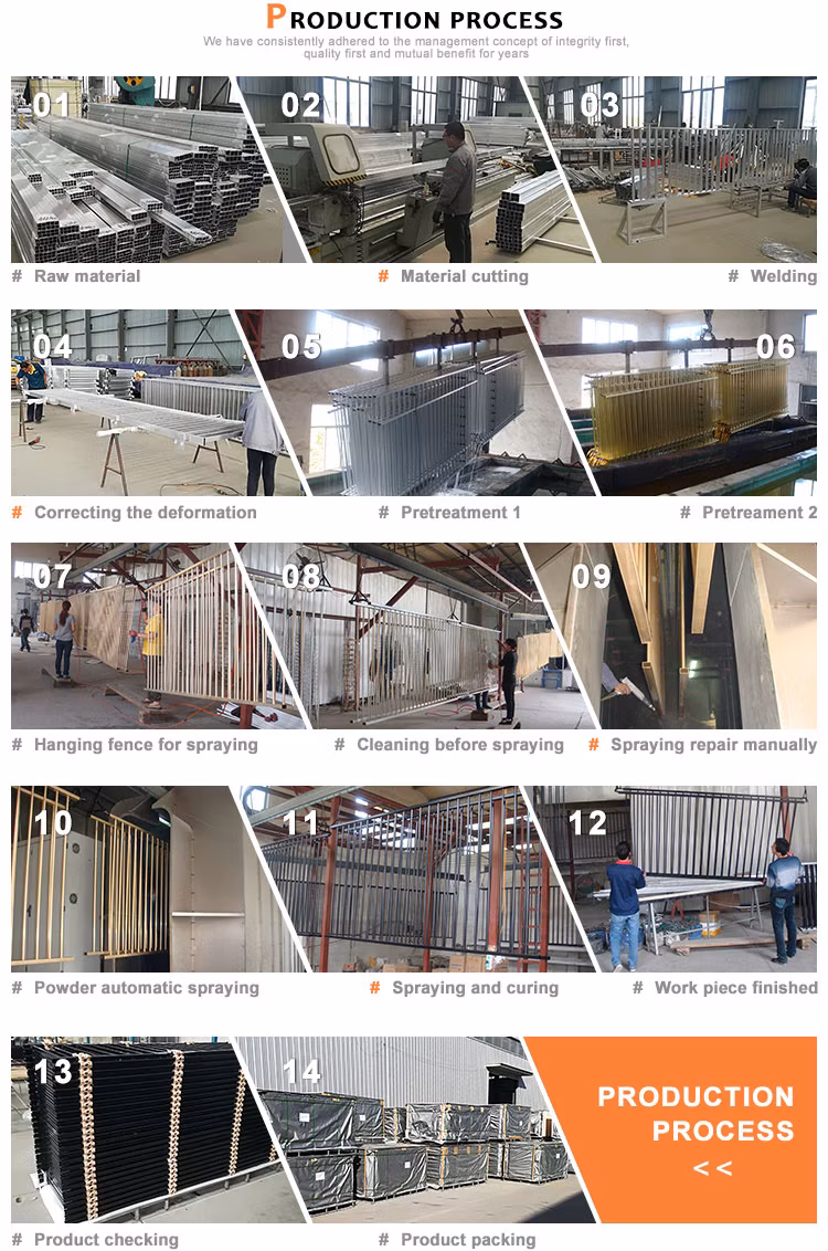 Decorative Aluminum Fence Gate for Residential, Industrial, Commercial