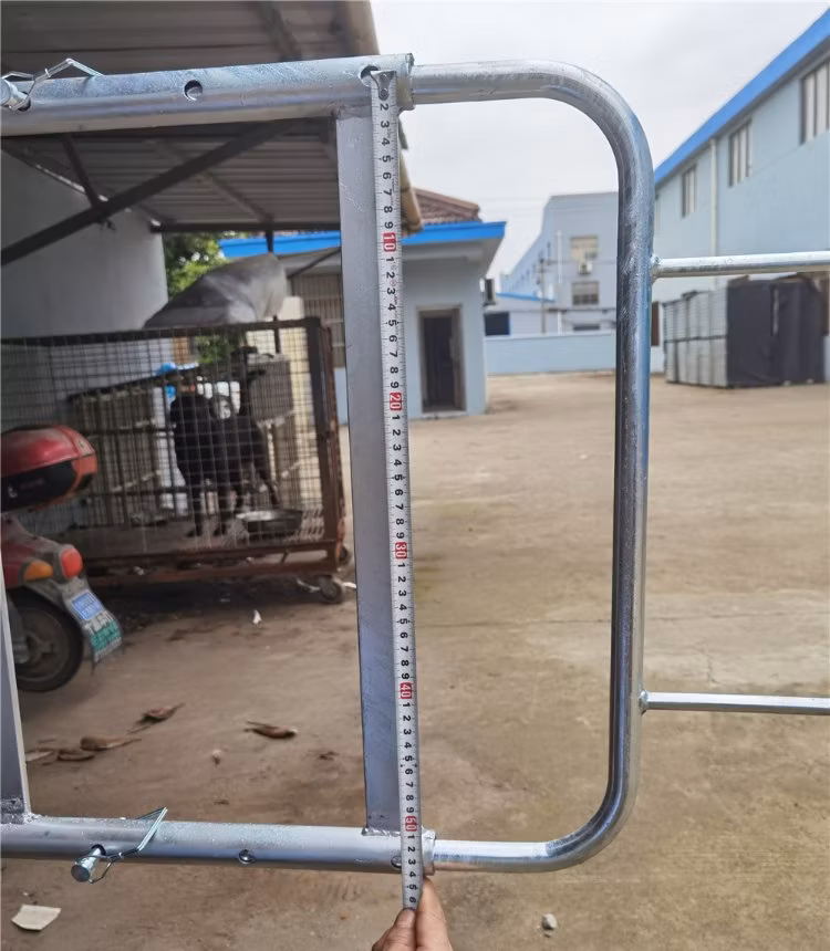 British Standard Scaffolding Adjustable Access Steel Safety Swing Gate