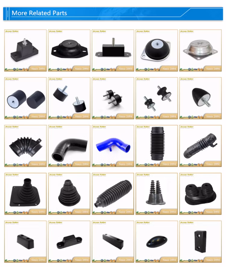 Stainless Steel Heavy Duty Rubber Gate Door Stop Adhesive-Back Door Silencers
