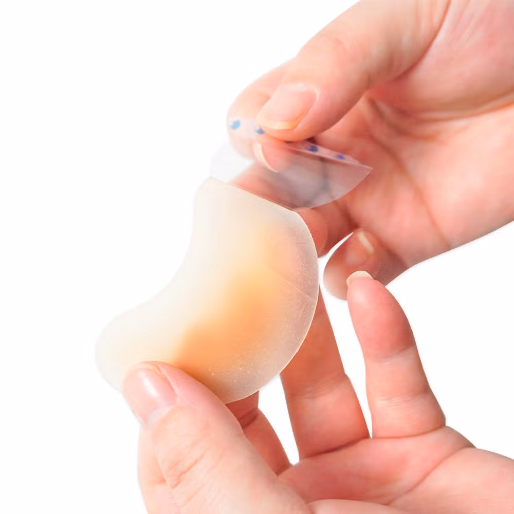 OEM Blister Cushions Gel Hydrocolloid Seal Bandages for Foot,
