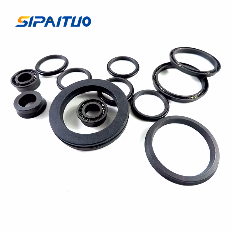 Good Wear Resistant PTFE Spring Energized Shaft Seals