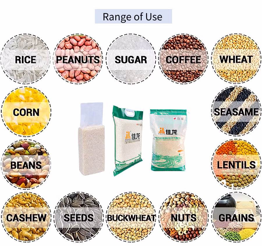Rice Packing Machine Fully Automatic Bag Filling Packaging Line Solutions Factory Cheap Prcie